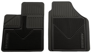 Honda Pilot Floor Mats - Front - Husky Liners - Heavy Duty - Black - `03-`08